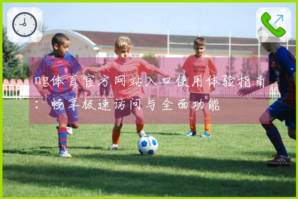ng体育官方网站入口使用体验指南：畅享极速访问与全面功能